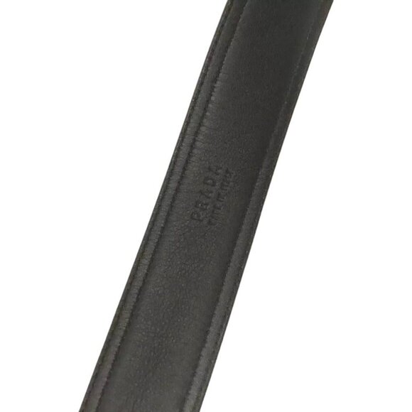 542157AX (S1) Prada Belt 85cm Brown Leather - Picture 7 of 9